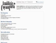 Tablet Screenshot of analisisdecoyuntura.com.ar